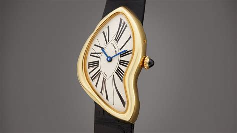 cartier watch melting|cartier melting clock watch.